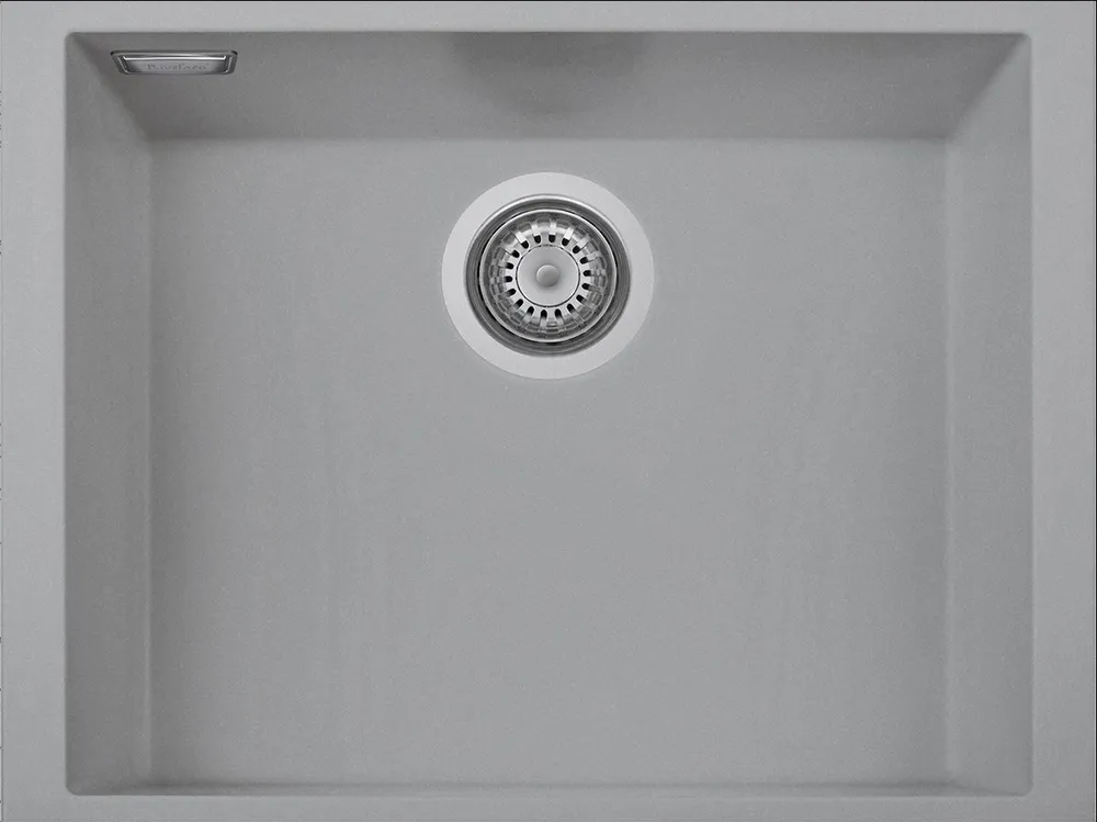 Фото товара: Rivelato STRIA SR-6053 grigio puro, мойка, керамика, серый
