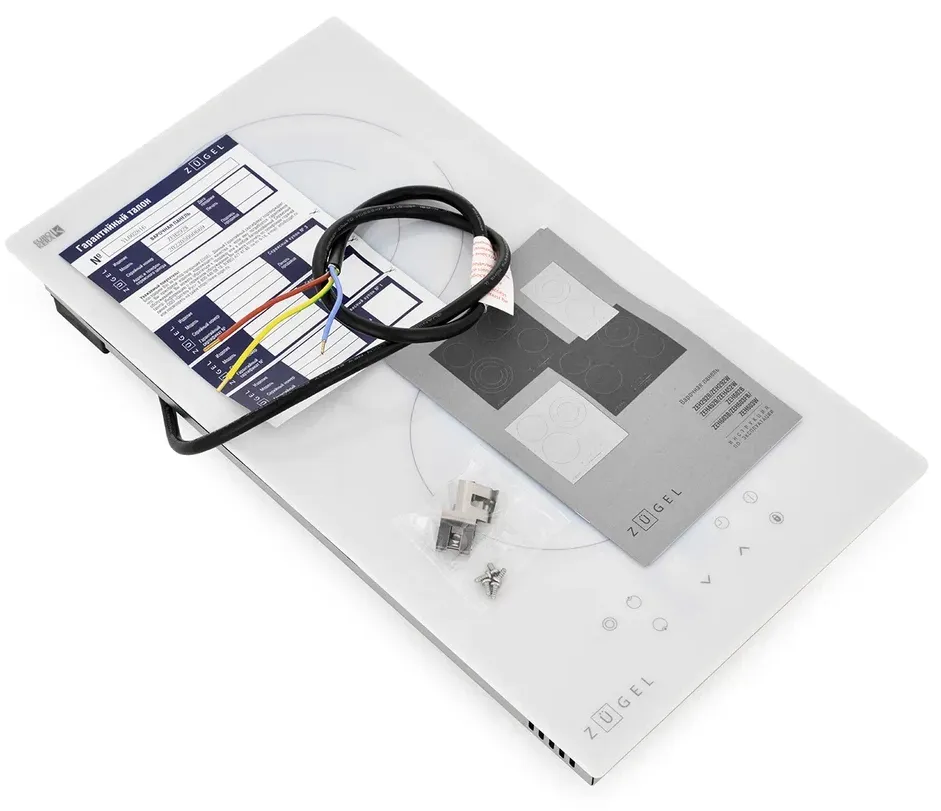 Детальное фото товара: ZUGEL ZEH292W стеклокерамическая поверхность