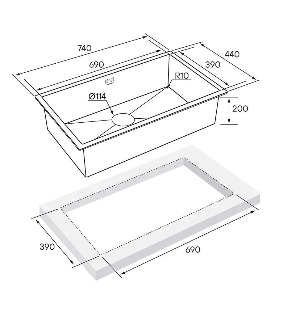 Схема встраивания