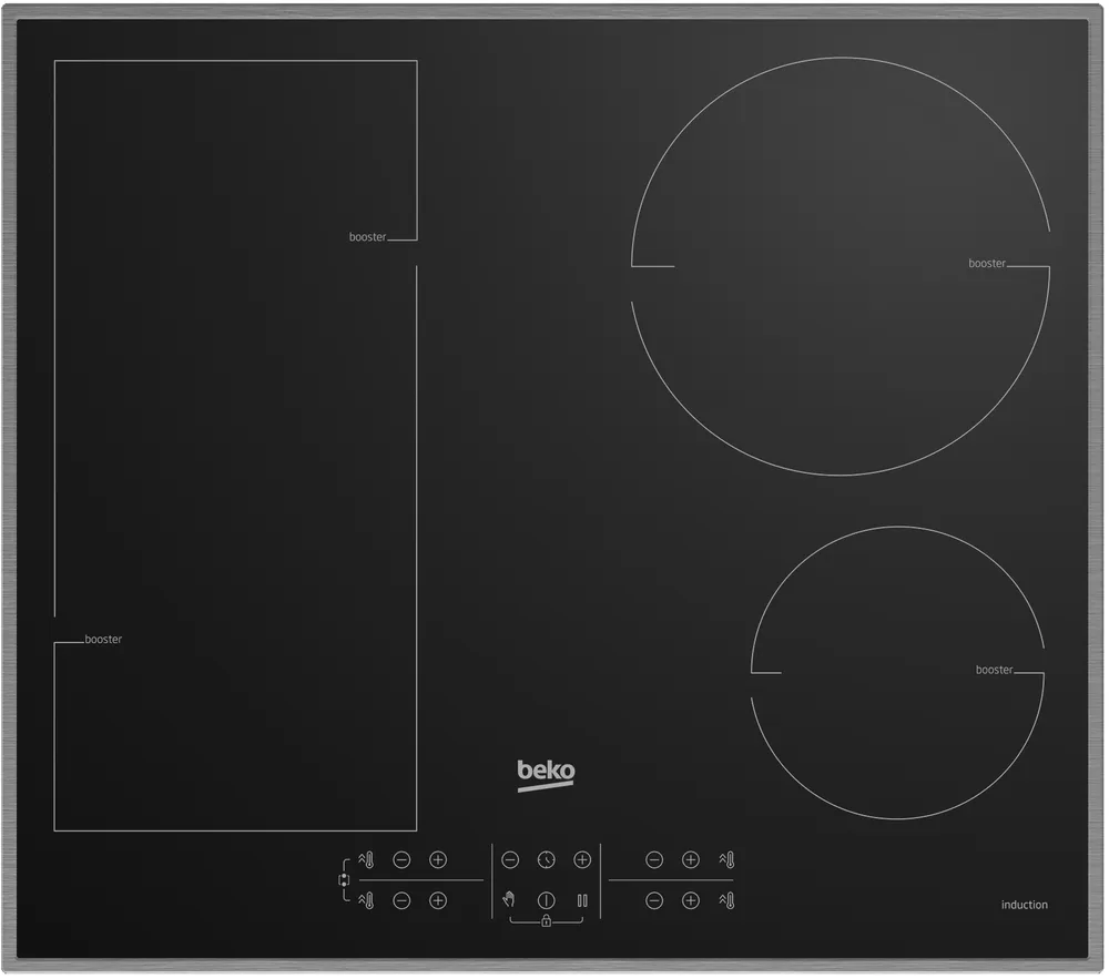 Фото товара: Beko HII 64200 FMTX индукционная поверхность