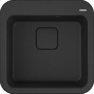 Фото товара: Omoikiri Tasogare 51-BL, мойка, гранит, черный