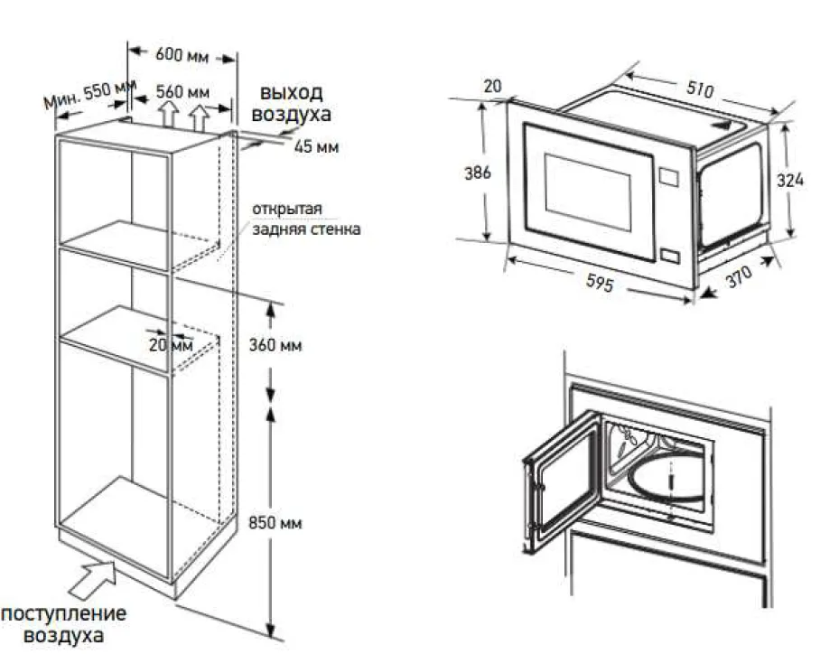 Схема встраивания