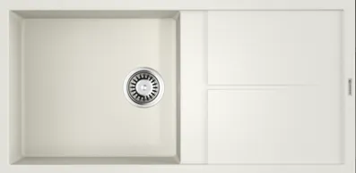 Фото товара: Omoikiri Sumi 100-WH, мойка, гранит, белый