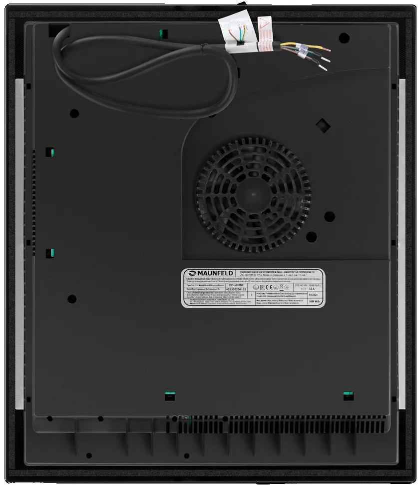 Детальное фото товара: Maunfeld CVI453STBK индукционная поверхность