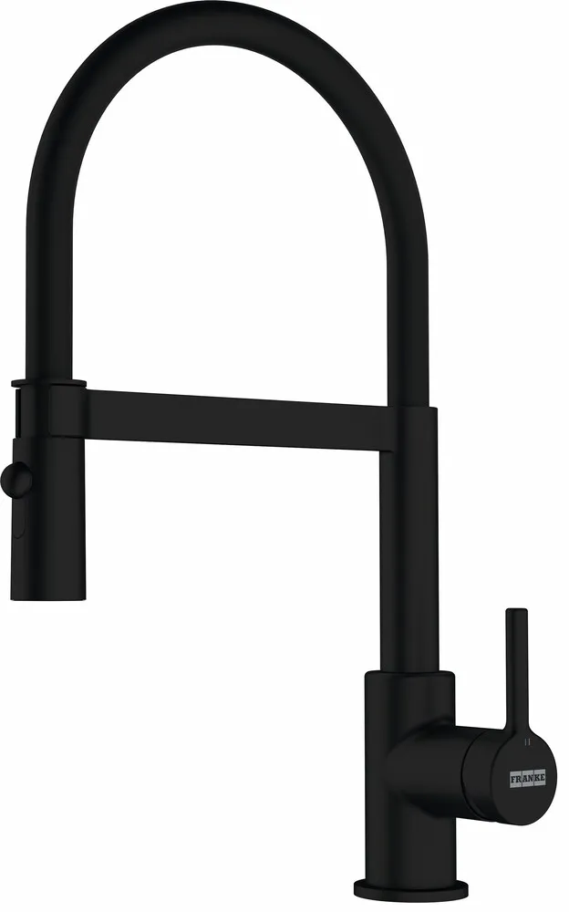 Фото товара: Franke Lina Semi-pro, смеситель, черный матовый