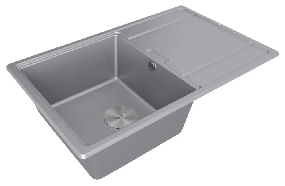 Детальное фото товара: Paulmark FLUGEN 50-780, мойка, гранит, серый металлик