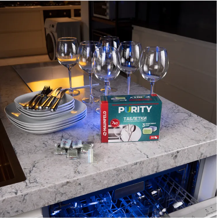 Детальное фото товара: Maunfeld таблетки для посудомоечных машин MDT30ST