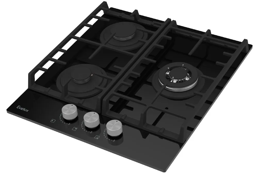 Детальное фото товара: Evelux HEG 450 BG газовая поверхность