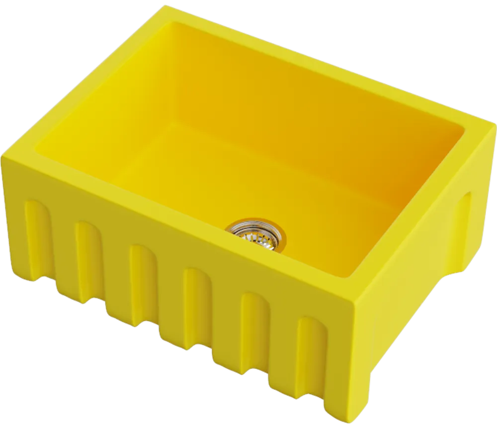 Детальное фото товара: Omoikiri Mikura 61-SL, мойка, керамика, желтый