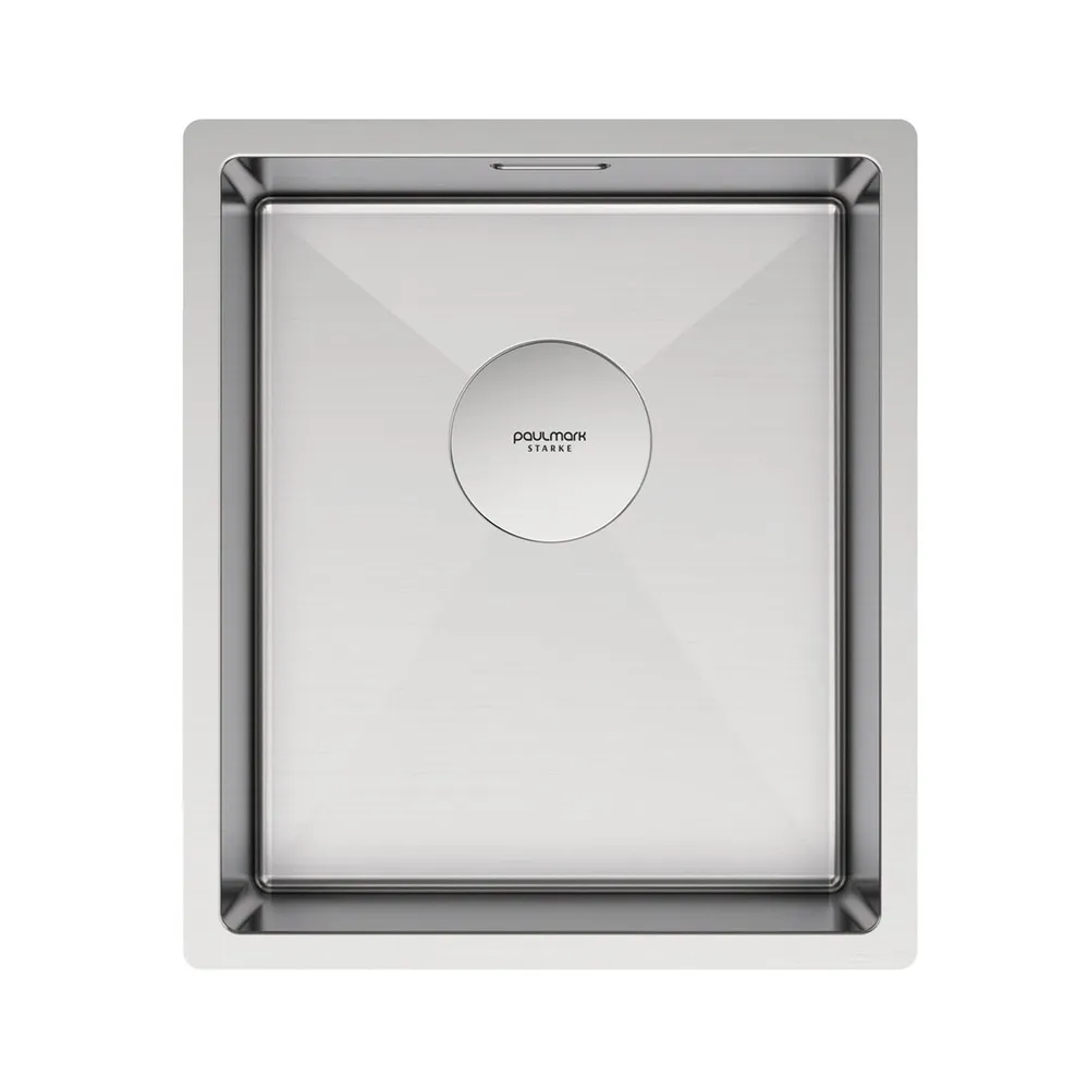 Детальное фото товара: Paulmark NEXT 38 UNI, мойка, нержавеющая сталь брашированная