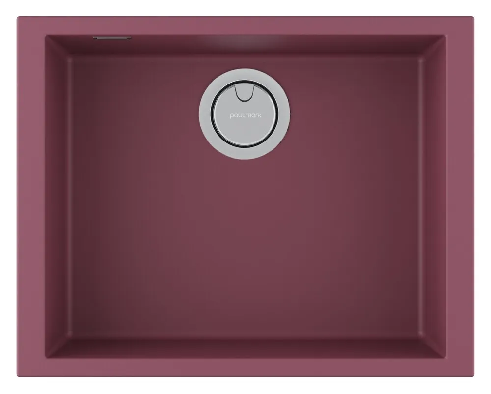Фото товара: Paulmark NEO CLASSIC 56, мойка, гранит, merlot