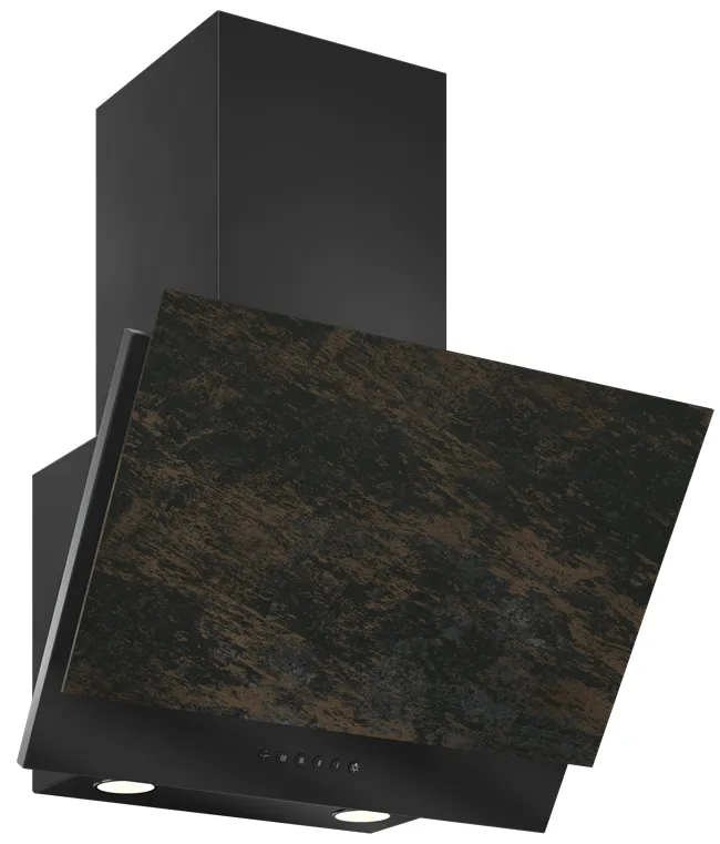 Детальное фото товара: Elikor Рубин Ceramics S4 90П-700-Э4Д антрацит/бронзовый травертин керамогранит