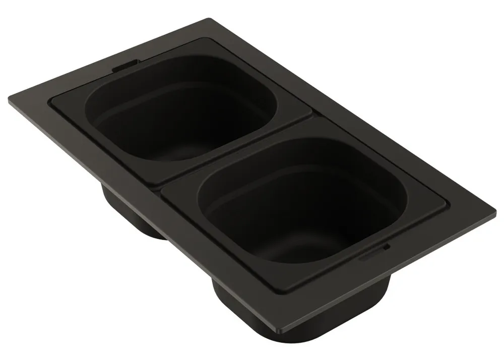 Детальное фото товара: Omoikiri DC-04-2-GB, контейнер, нержавеющая сталь/графит