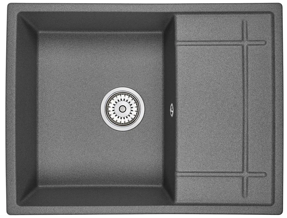 Фото товара: GRANULA 6501 мойка, гранит, графит