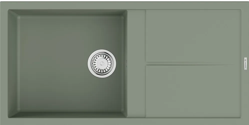 Фото товара: Omoikiri Sumi 100A-WG, мойка, керамика, ветреный зеленый