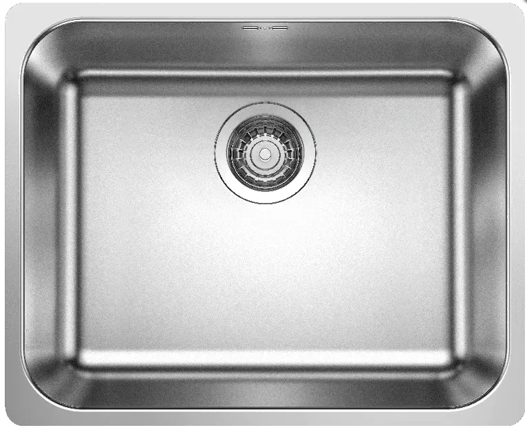 Детальное фото товара: Blanco Supra 500-IF, мойка, нержавеющая сталь полированная, без клапана-автомата