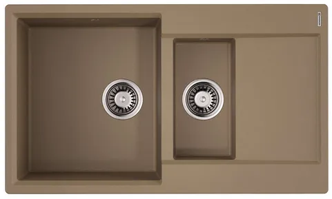 Фото товара: Omoikiri Daisen 86-2-CA, мойка, гранит, карамель