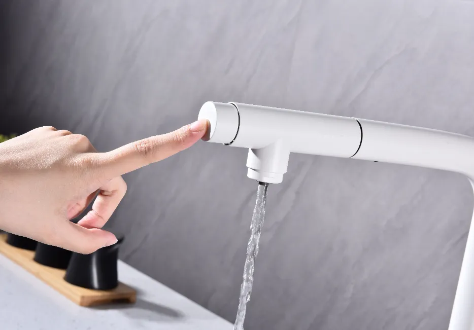 Детальное фото товара: Paulmark VIPER, смеситель, белый матовый