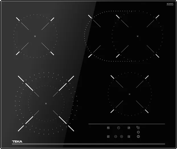 Фото товара: Teka TTB 64320 TTC BLACK стеклокерамическая поверхность