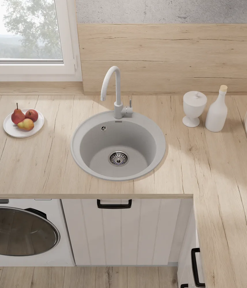 Детальное фото товара: ЭкоМ 4800, мойка, гранит, серый