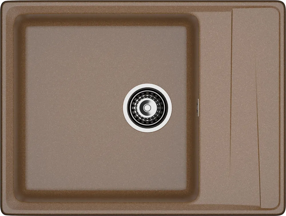 Фото товара: GranFest LEVEL GF-LV-660L, мойка, мрамор, терракот