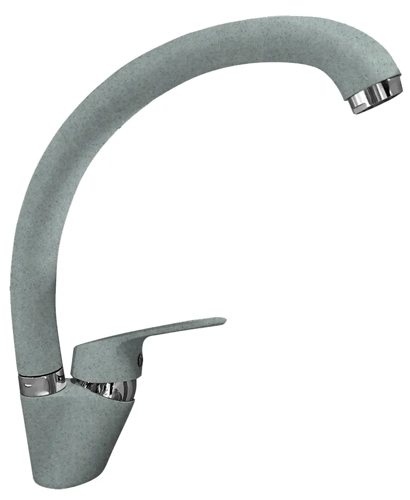 Фото товара: GranFest QUARZ Z3323, смеситель, гранит, серый