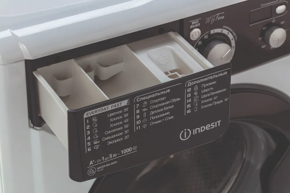 Детальное фото товара: Indesit EWSD 51031 BK CIS
