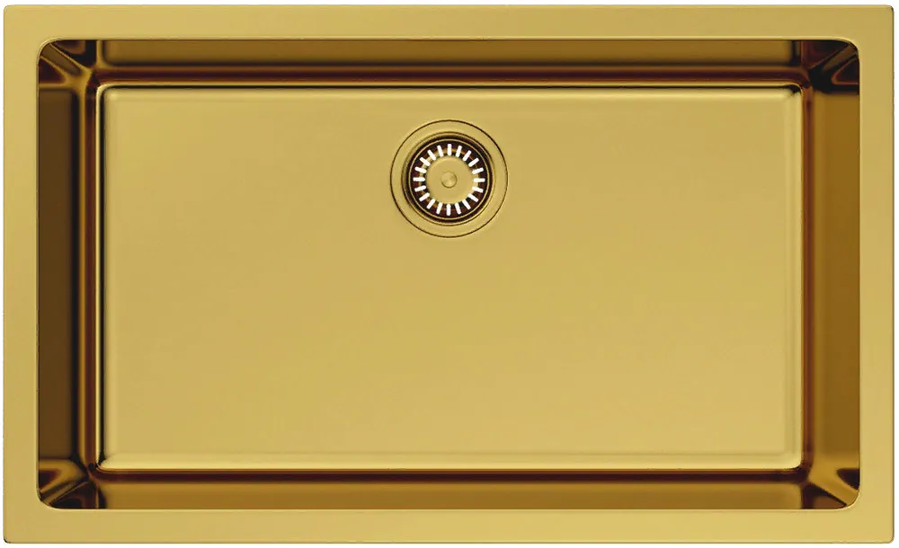 Фото товара: Omoikiri Okinoshima 76-U/I-G Glossy, мойка, керамика, золото