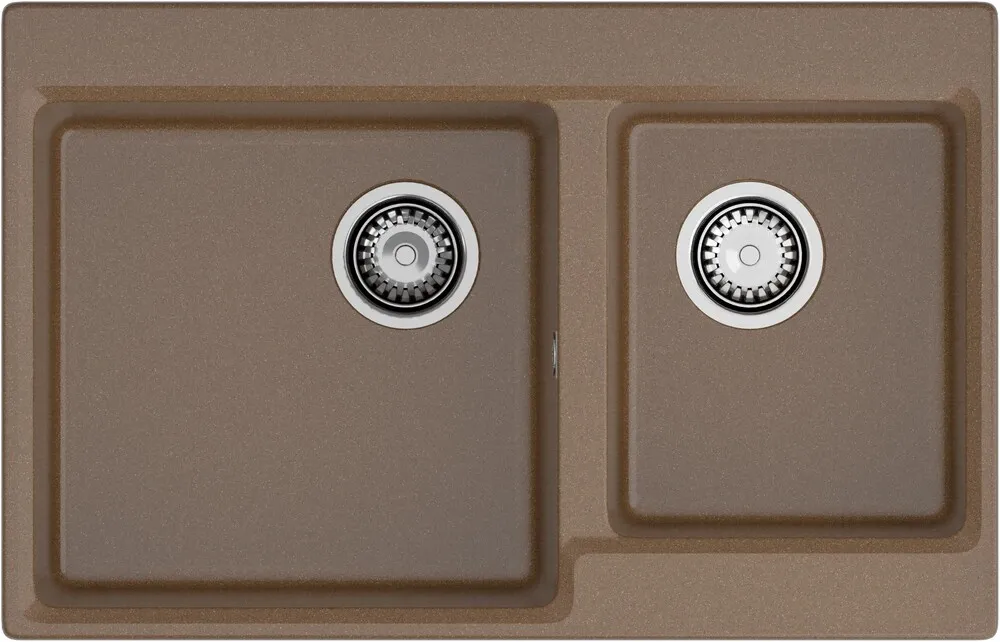 Фото товара: GranFest LEVEL GF-LV-780K, мойка, мрамор, терракот