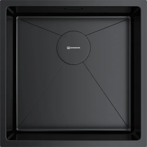 Детальное фото товара: Omoikiri Taki 44-U/IF-GB, мойка, нержавеющая сталь/графит