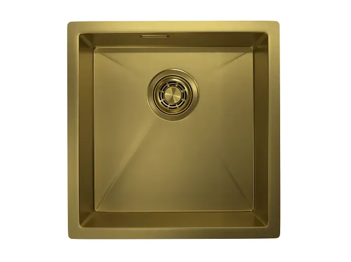Фото товара: GRANULA 4445U, мойка, нержавеющая сталь, золото сатин