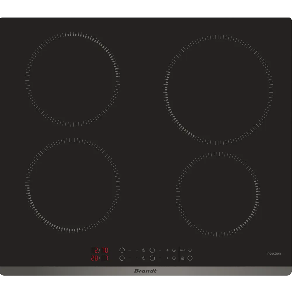 Фото товара: Brandt BPI6420B индукционная поверхность