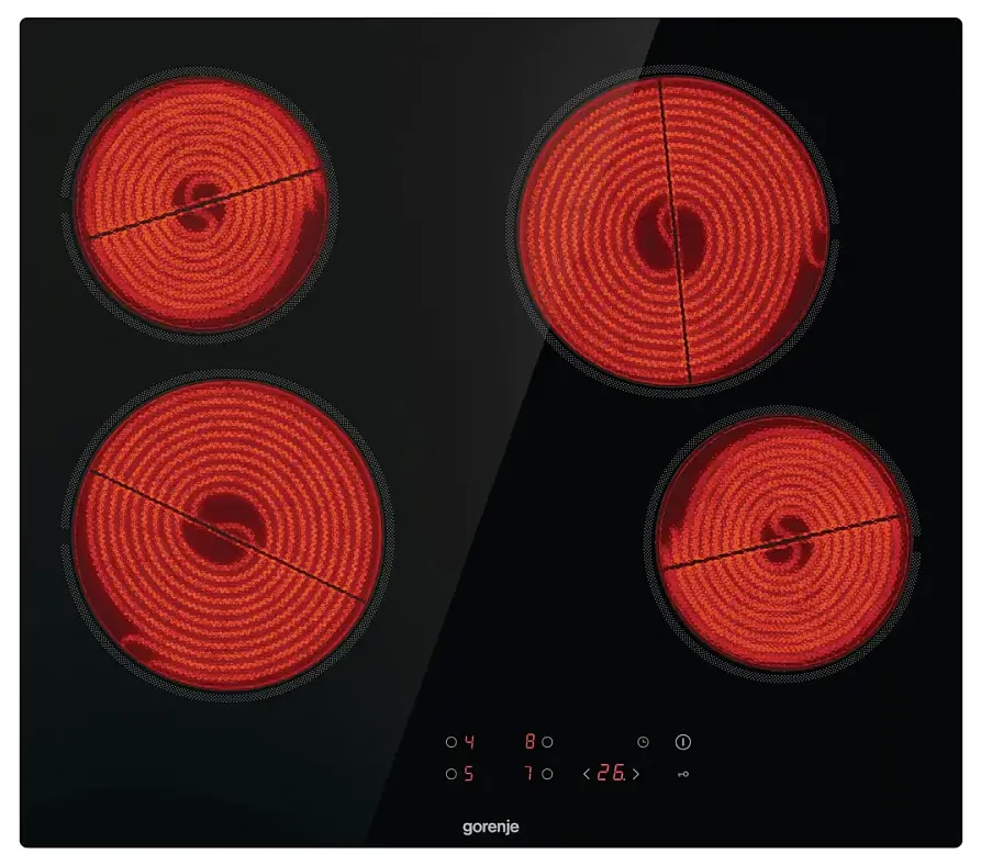 Фото товара: Gorenje ECT641BSCE стеклокерамическая поверхность
