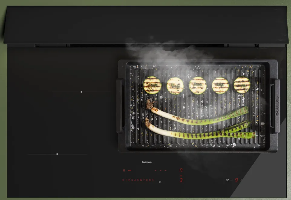 Детальное фото товара: Falmec BRERA 75 индукционная поверхность