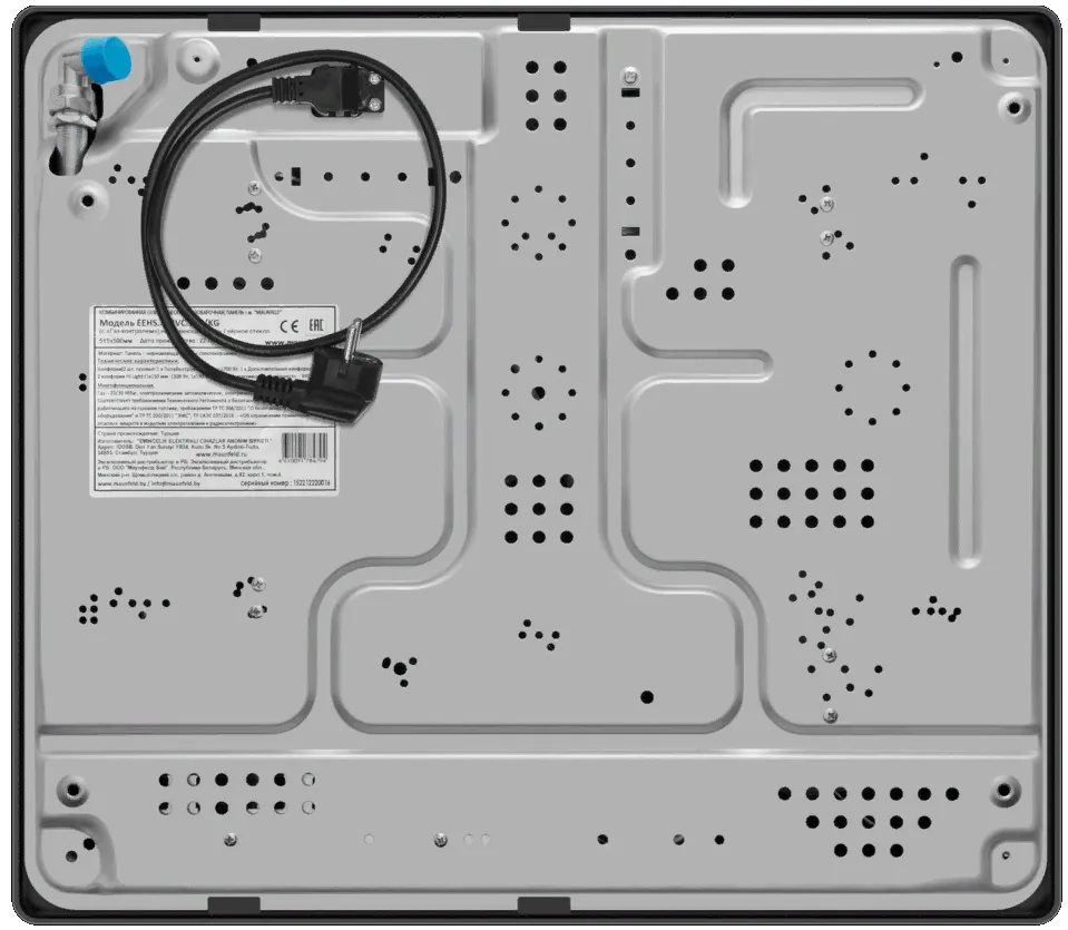 Детальное фото товара: Maunfeld EEHE.642VC.3CB/KG комбинированная поверхность