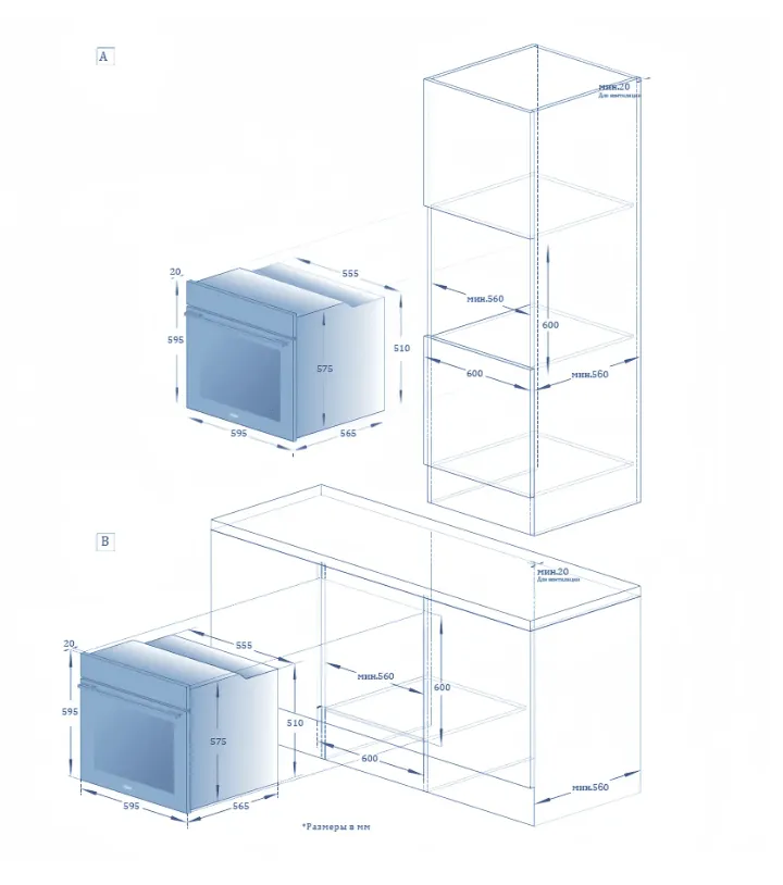 Схема встраивания