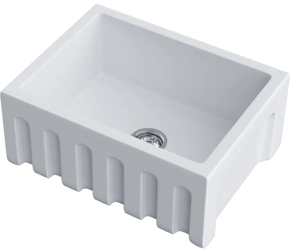 Детальное фото товара: Omoikiri Mikura 61-WH, мойка, керамика, белый