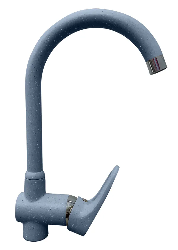 Фото товара: GranFest 3023, смеситель, мрамор, графит