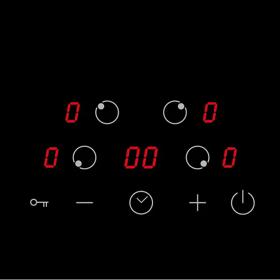 Детальное фото товара: Korting HI 64013 B индукционная поверхность