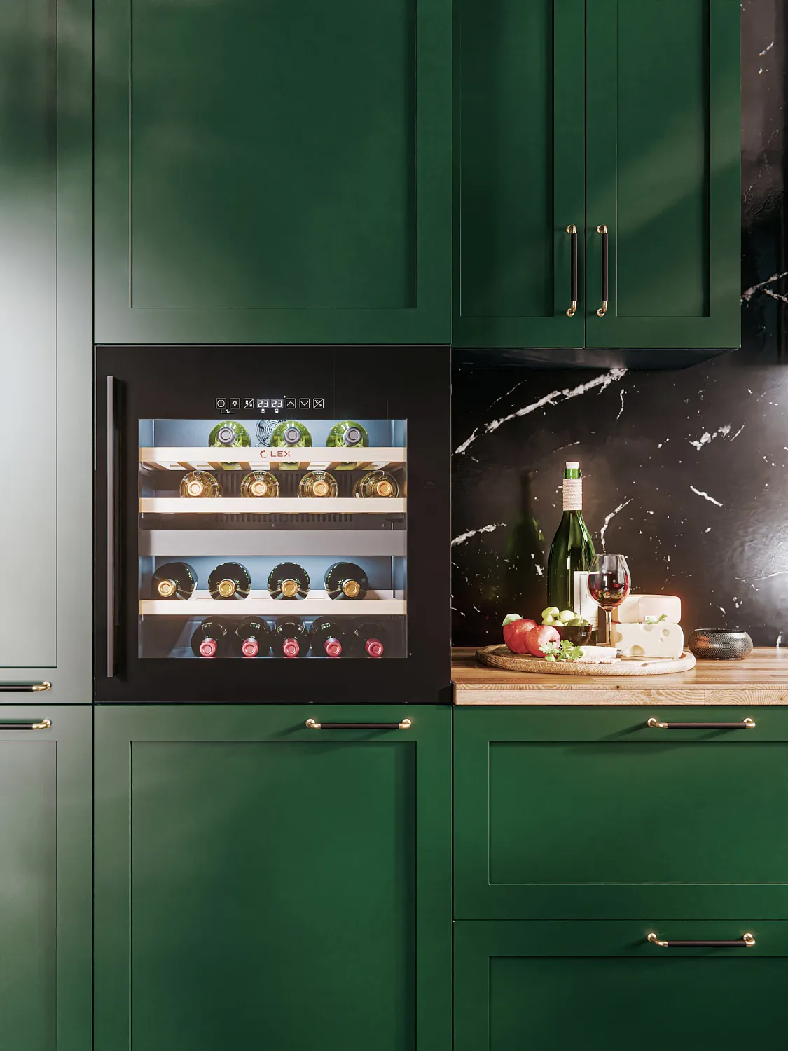 LEX LWD6036BL dual zone S