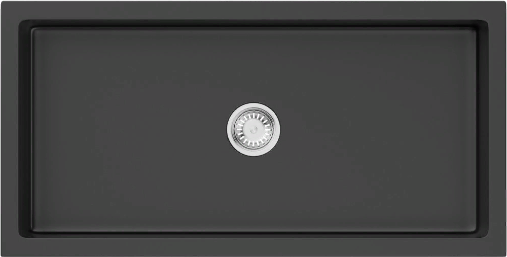 Фото товара: Omoikiri Mikura 91 BL, мойка, керамика, черный