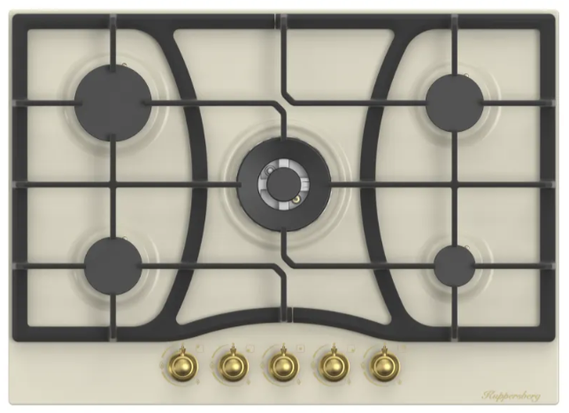 Фото товара: Kuppersberg FS 910 C Bronze газовая поверхность