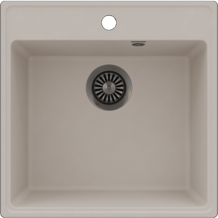 Фото товара: Maunfeld Perla 505 MFQS-505LBG, мойка, гранит, светло-бежевый