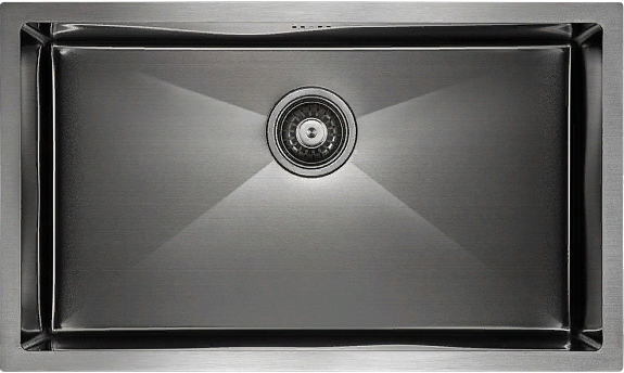 Фото товара: Paulmark NEXT 74 UNI, мойка, нержавеющая сталь, вороненая сталь