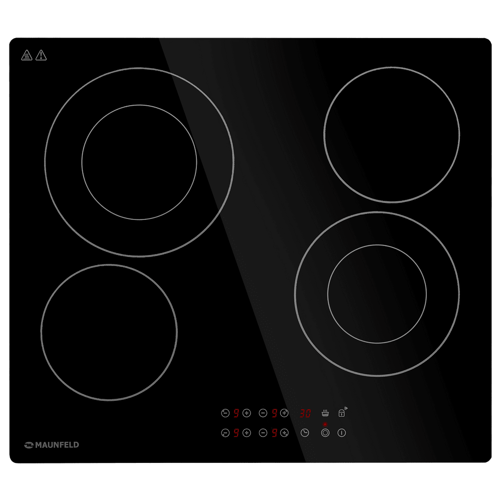 Фото товара: Maunfeld CVCE594DBK LUX стеклокерамическая поверхность