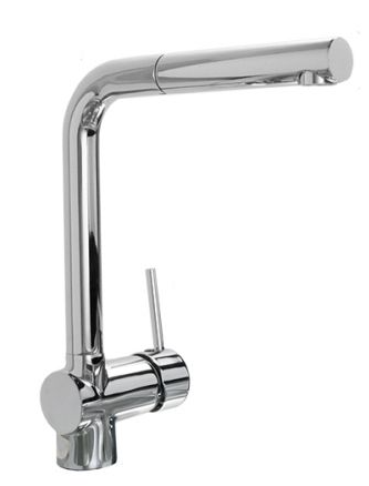 Фото товара: ALVEUS AZETA-P CHR, смеситель, хром