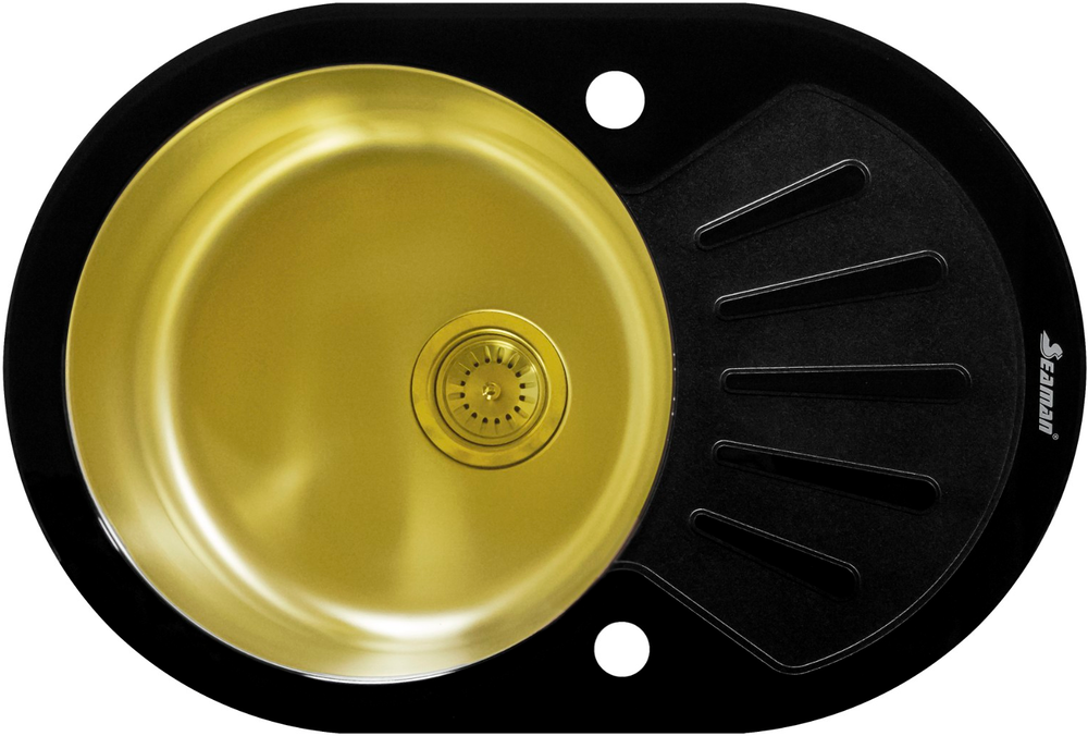 Seaman Eco Glass SMG-730B Gold (PVD) Фото товара: Seaman Eco Glass SMG-730B Gold (PVD)