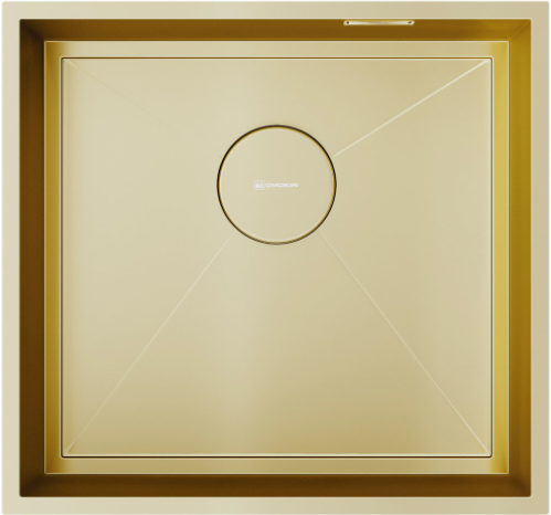 Фото товара: Omoikiri Kasen 48-26 INT LG, мойка, нержавеющая сталь/светлое золото