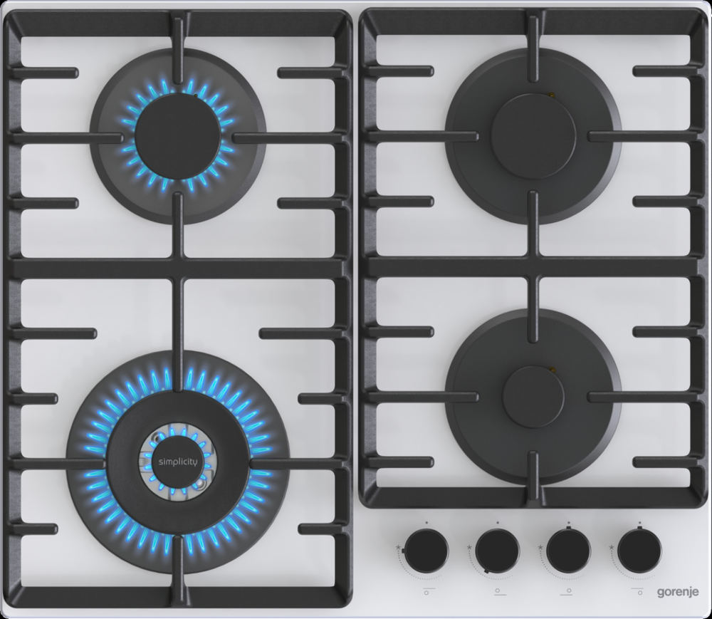 Gorenje GTW642SYW Детальное фото товара: Gorenje GTW642SYW газовая поверхность