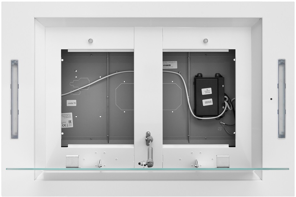 Детальное фото товара: AKPO WK-9 Manado glass 90 см. белый